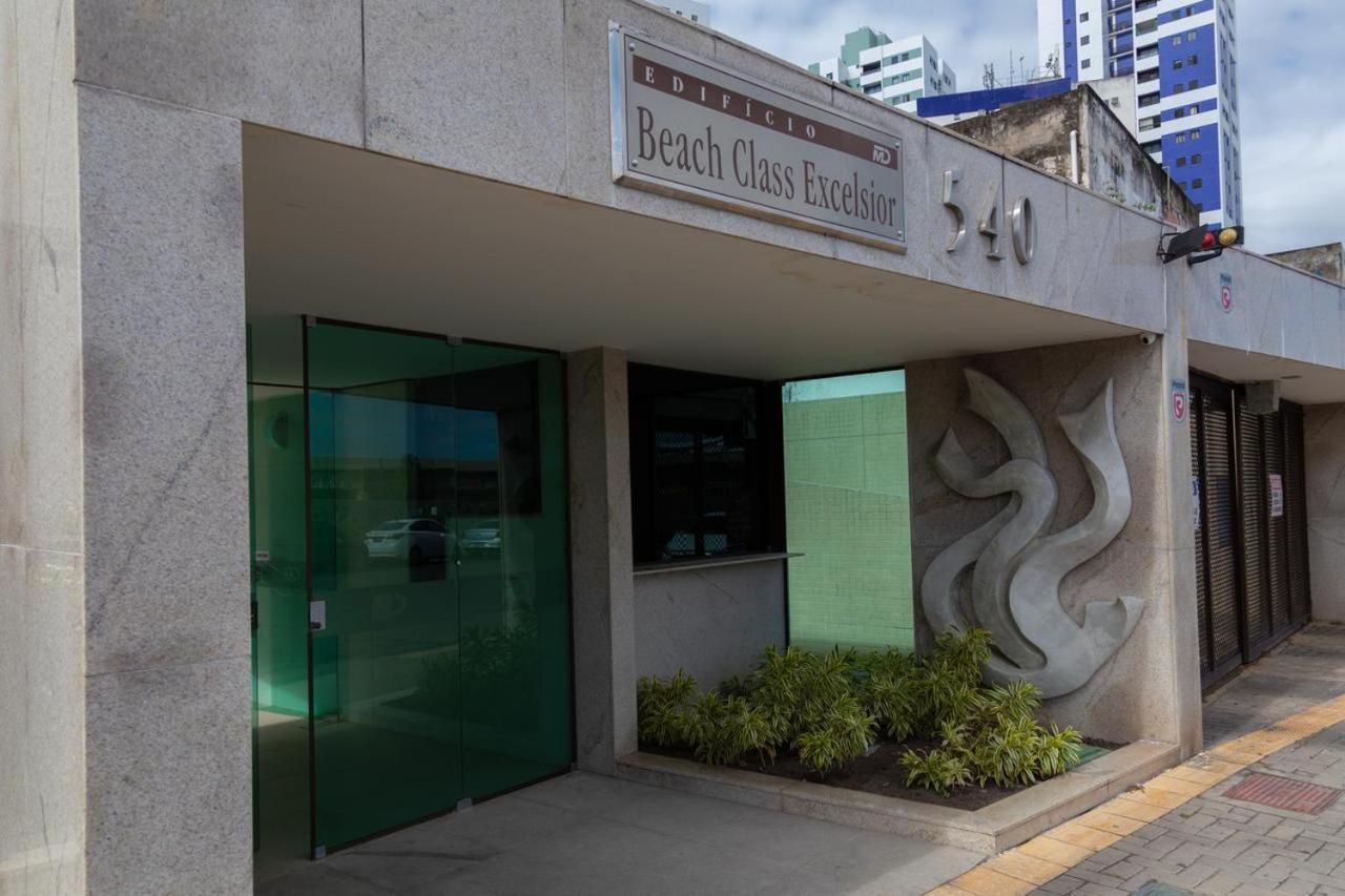 Flat Beach Class Excelsior - Em Frente Ao Shopping Riomar Recife Exterior foto
